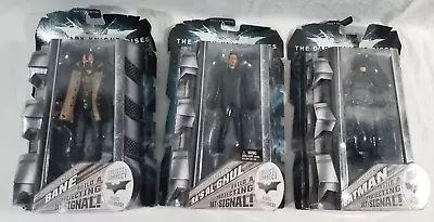 2011 Movie Masters - Batman The Dark Knight Rises - Bane Ra's Al Ghul Figure X3 • $55.95