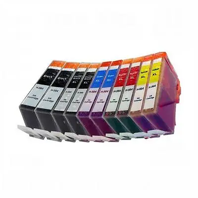 10PK Comp For HP 564XL Ink Cartridge For Photosmart 5510 5514 5515 5520 Printer • $19.90