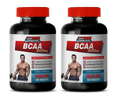 Muscle Quick - BCAA 3000MG - Leucine Muscle Feast 2B • $41