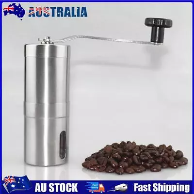 AU Stainless Steel Manual Coffee Grinder Maker Coffee Bean Grinding Machine​ • $13