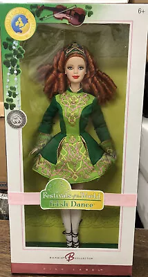 Barbie Festivals Of The World Irish Dance Pink Label • $69.99