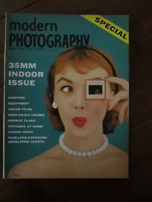 Modern Photography Magazine March 1956 35MM Indoor Issue Balish PL • $9.99