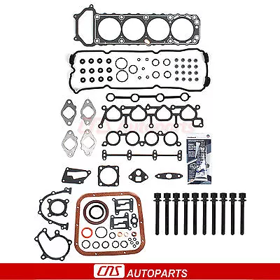 Full Gasket Set Head Bolts Fits 93-01 2.4L NISSAN ALTIMA KA24DE REF# HS9942PT • $63.96