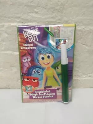 Disney/Pixar Inside Out 3 In1 Invisible Ink Magic Pen Painting Sticker Puzzles • $5.85