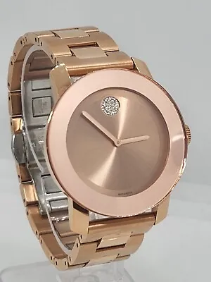 Limited Offer ! MOVADO Bold Rose Gold Women's Watch 3600086 Best Seller 36mm  • $220