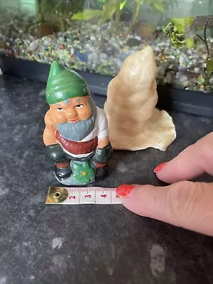 Rubber Latex Mould Small Cute Gnome Gonk Elf With Fairy  Pixie Garden Casting • £5