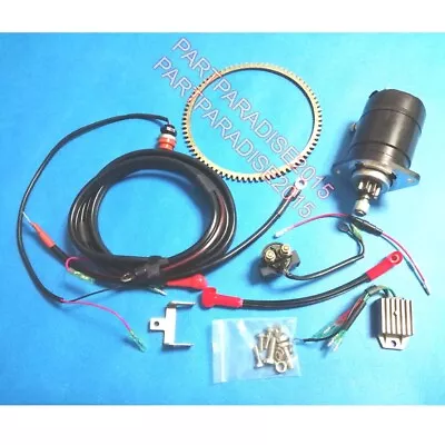 $299 • Buy ELECTRIC START KIT 25hp 30hp 2 Stroke M25H M30H TOHATSU Outboard STARTER MOTOR