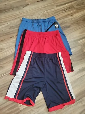 Lots Of 3 Mens Teen Shorts  Size XL/L Athletic Works Liberty Pro Xersion • $25.90