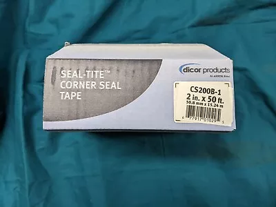 Dicor CS200B-1 Seal-Tite Corner Seal RV Roof Repair Tape 2 X50' Roll Gray NEW • $25