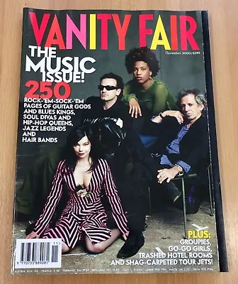 Vanity Fair Magazine November 2000 - The Music Issue • £6