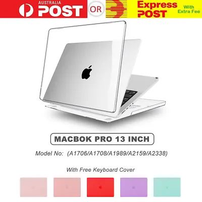 $14.99 • Buy Apple MacBook Pro Cover Case M2 M1 Protector 13'' A1706 A2159 A1989 A2338 A1708