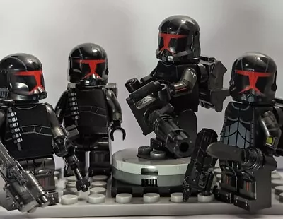 LEGO Star Wars Custom Printed Minifig Republic Commando Headhunter Squad (4x) • $112.99