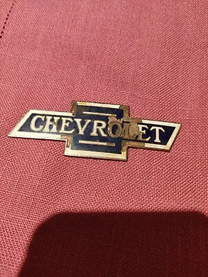 Vintage Original 1915-1928 Chevrolet Bow Tie Radiator Emblem Bastian Bros. NY • $65