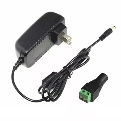 AC To DC 12V 2A 3A 5A 6A 8A 10A Power Supply Adapter Transformer 5.5x2.1mm Plug • $5.57