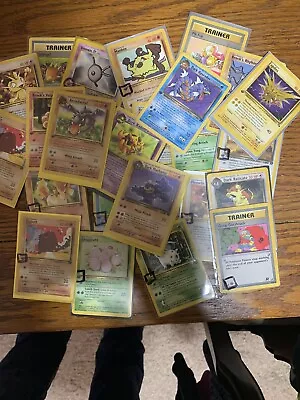 $15.60 • Buy Pokemon Card Lot 10 EXC/NM+ WOTC Vintage Cards Inc Rare 1st Edition