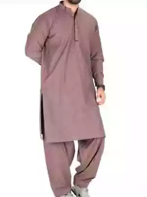 100% ORIGINAL Junaid Jamshed Men Shalwar Kameez 2 Pc SUIT Regular Fit  Large • £29.99