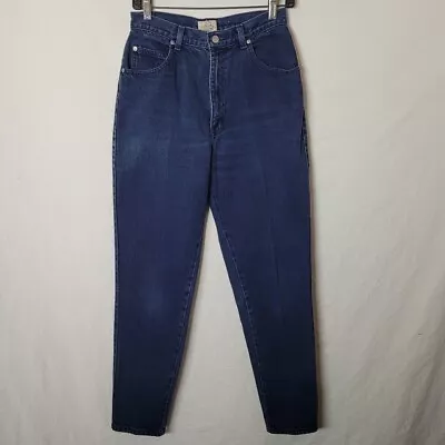 Vintage 80's Sasson Oo-la-la Blue Jeans Women's 11/12 High Waist Tapered Leg • $14.62
