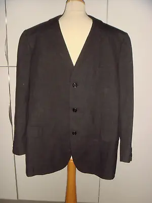 Aquascutum Mens Dark Grey Tailored 3 Button Fastening Dress Jacket 44 Chest • $29.88