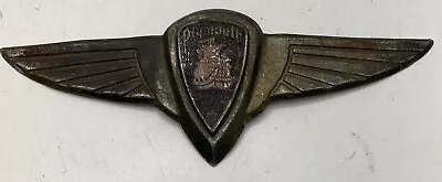 VINTAGE 1930s PLYMOUTH CHRYSLER CORP PRODUCT TRUNK HOOD EMBLEM BADGE ORNAMENT • $75