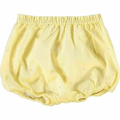 RALPH LAUREN Baby Girls' Yellow Daisy Shorts Size 18 Months • £10.84