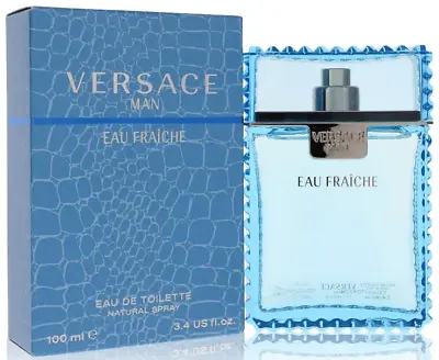 Eau Fraiche By Versace 3.4 Oz 100 Ml Eau De Toilette Brand New Sealed In Box • $39.99