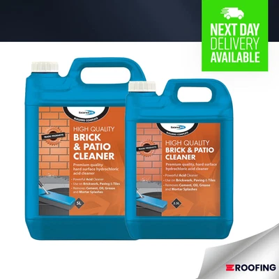£9.99 • Buy Brick & Patio Cleaner Acid Cement Concrete Garage Warehouse Floors Oil Grease