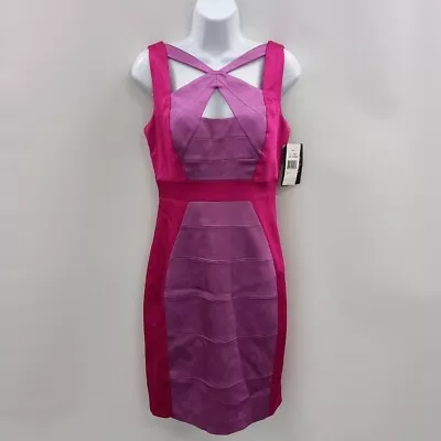 JAZ Dress Size 8 Ladies Pink Mauve RMF53 BL • £7.99