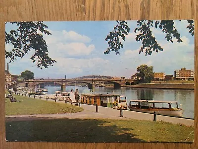 £2.92 • Buy Postcard - Vintage - River Trent Trent Bridge Nottingham Nottinghamshire Bank