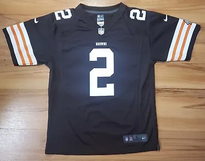 Nike Cleveland Browns Johnny Manziel 2 Football Jersey Youth Large Quarterback • $20.10