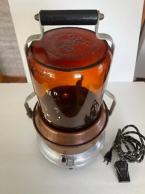 Vintage  Vapor-All Antique Vaporizer Steam Electric  Glass Copper • $85