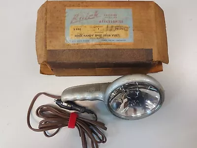 GM Buick 12 Volt Hand-Held Light Vintage Metal Accessory 981303 Work Spot Lamp • $129.69