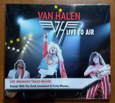Van Halen - Live To Air Digipack Brazil Sealed RARE • $11.99