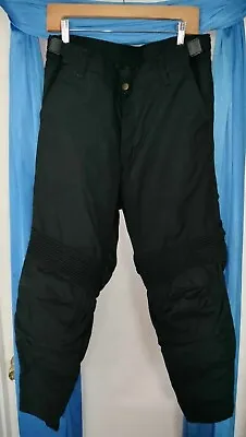 Vanson Leathers Black Textile Pants Size L • $179