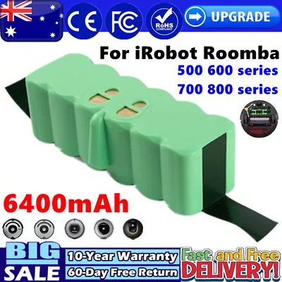 6400mAh For IRobot Roomba 500 Battery HeavyDuty 510 530 580 630 537 577 580 780 • $39.99