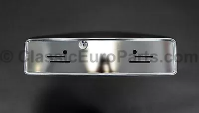 Euro Chrome Front License Plate Frame For Mercedes R107 W108 W109 W110 W111 W112 • $209