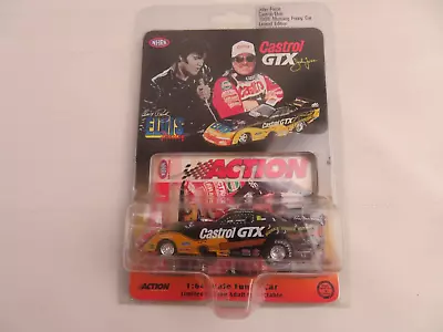 1998 John Force  Elvis Presley Castrol Gtx  1/64 Nhra Action Ford Funny Car • $12.51