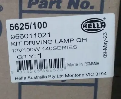 5625/100 - Hella 140 Series Driving Light Kit • $257.95