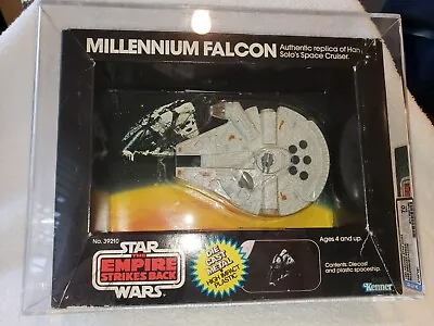 Star Wars DieCast ESB MILLENNIUM FALCON AFA 70 Rare Version Vintage Kenner 1980 • $776