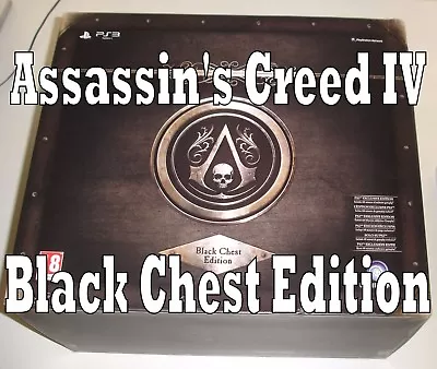 £299 • Buy  Assassin's Creed Black Chest Edition PS3 ***BRAND NEW*** RARE