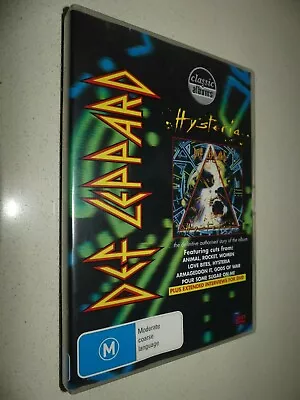 Def Leppard Hysteria Dvd Region 4 With Tracking  • $22.95