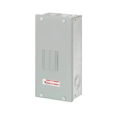 Breaker Box Panel 70 Amp 2-Space 4-Circuit Indoor Main Lug Load Center Bolt On • $36.19