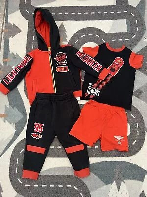 £10 • Buy Disney Lightning McQueen Baby Toddler Mix & Match Set  Size 2 Age 24+ Months