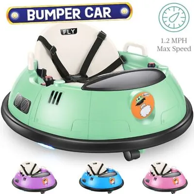 12V Kids Bumper Car For Toddler Electric Baby Bumper Car Ride On Toys W/ Remote • $148.98