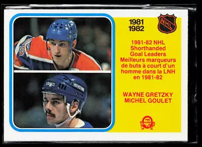 Wayne Gretzky / Michel Goulet 1982-83 O-Pee-Chee #237 NMT • $4.99