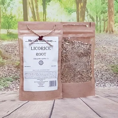 Licorice Root ( Glycyrrhiza Glabra ) Health Embassy 100% Natural Herbal Tea • £6.99