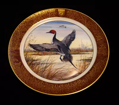 R.j. Mcdonald Ducks Unlimited Stamp Numbered Plate Commemorative Pin Tail Case • $50