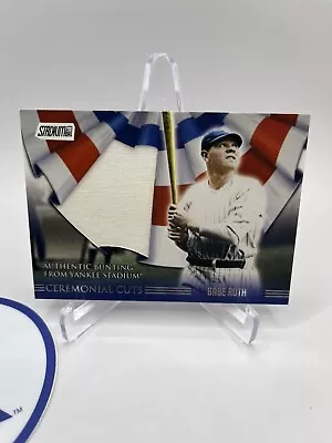 2008 Topps Stadium Club Ceremonial Cuts /199 Babe Ruth #CC-BR HOF • $34.99