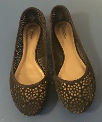 *GENTLY Used* Merona Women's Size 9.5 Shoes Black Mesh-Look (mg)(B6) • $5.70