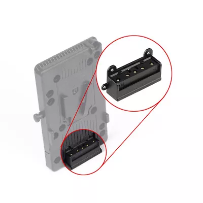 $4.89 • Buy V-mount V-lock Battery Plate Repair Replacement Connector Power Supply DIY Part