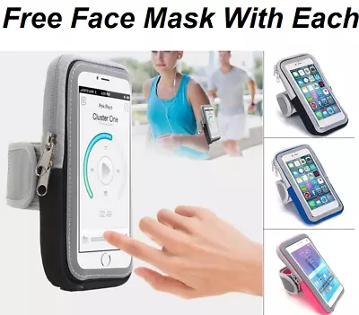 $10.99 • Buy Apple IPhone Sports Gym Plus Arm Band Running Armband For  SE 12 11 XS XR X 8 7 